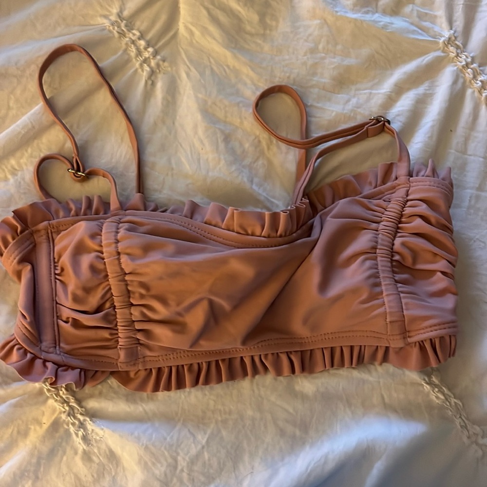 cute pink target swim top